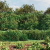 Vidaxl Mesh Mesh FET 2.2x10 M Galvanized Steel Green