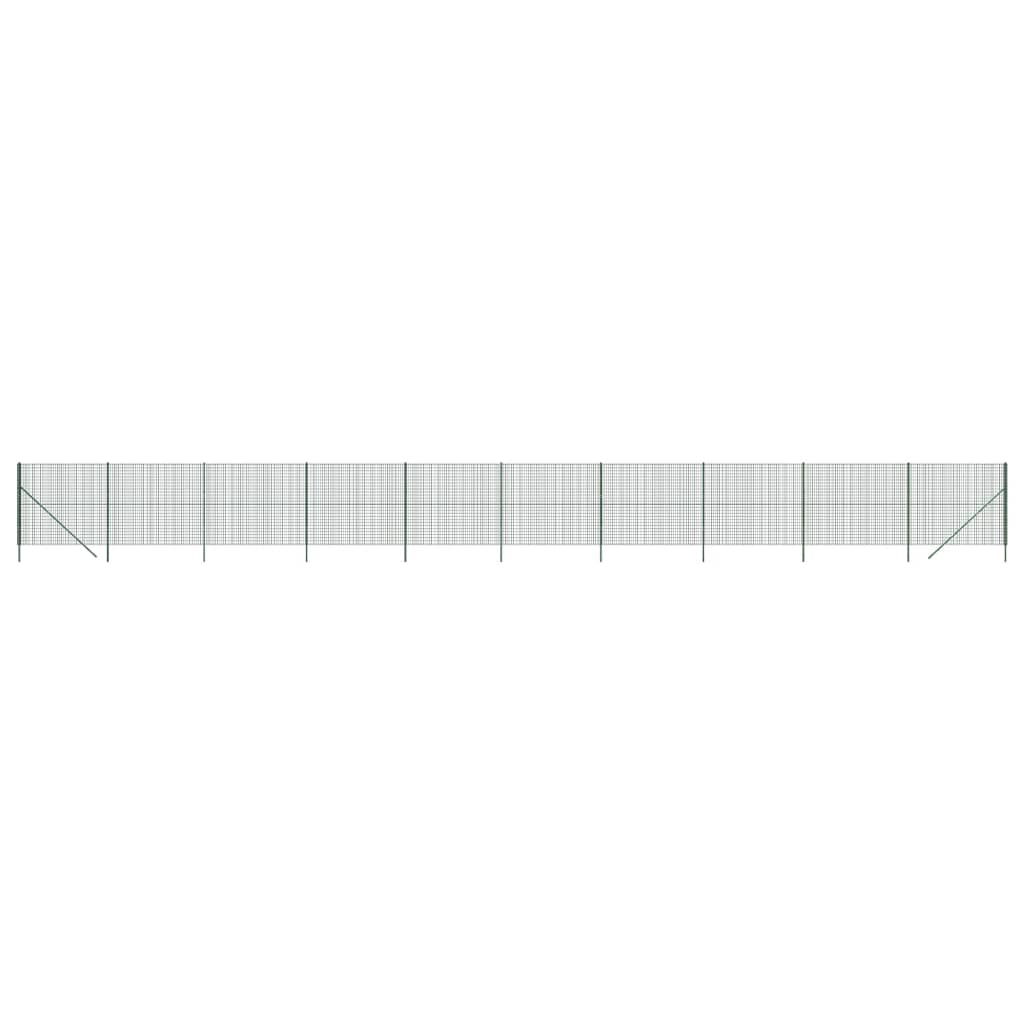 VIDAXL FILE MESH FET 1.6x25 m in acciaio zincato