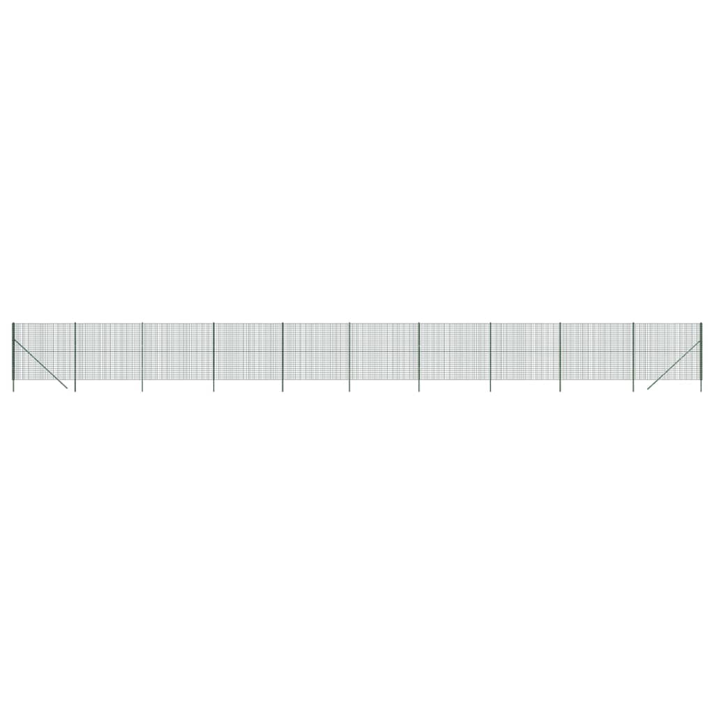 VIDAXL FILE MESH FET 2x25 m in acciaio zincato