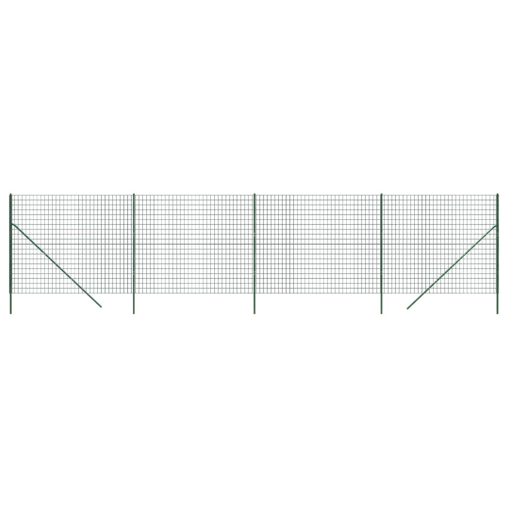 VIDAXL FILE MESH FET 2,2x10 m in acciaio zincato