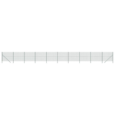 Vidaxl Mesh de alambre FET 1.6x25 M de acero galvanizado