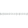 VIDAXL FILE MESH FET 1.6x25 m in acciaio zincato