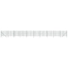 VIDAXL FILE MESH FET 2x25 m in acciaio zincato