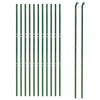 VidaXL Draadgaashek 2,2x25 m gegalvaniseerd staal groen