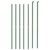 Vidaxl draadgaashek met flens 1,6x10 m groen