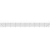 Vidaxl Mesh Mesh FET 1.6x25 M Color de antracita de acero galvanizado