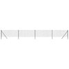 Vidaxl Wire Mesh FET 0,8x10 m in acciaio galvanizzato antracite