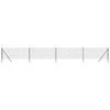 Vidaxl Mesh Mesh Fet 1x10 M Galvanized Steel Antracita