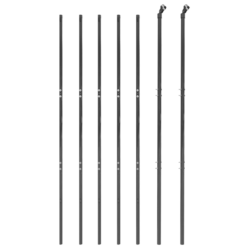 Vidaxl Wire Mesh FET 1.4x10 M Acciaio galvanizzato antracite
