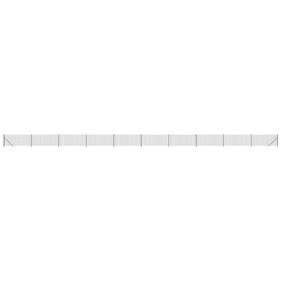 Vidaxl Mesh Mesh Fet con Flens 1x25 m de color antracita