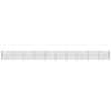 FET de malla de alambre Vidaxl con brida 1.6x25 m antracita