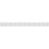 FET a rete filo Vidaxl con flangia 1,8x25 M antracite