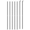 FET a rete filo Vidaxl con flangia 1.4x10 M antracite