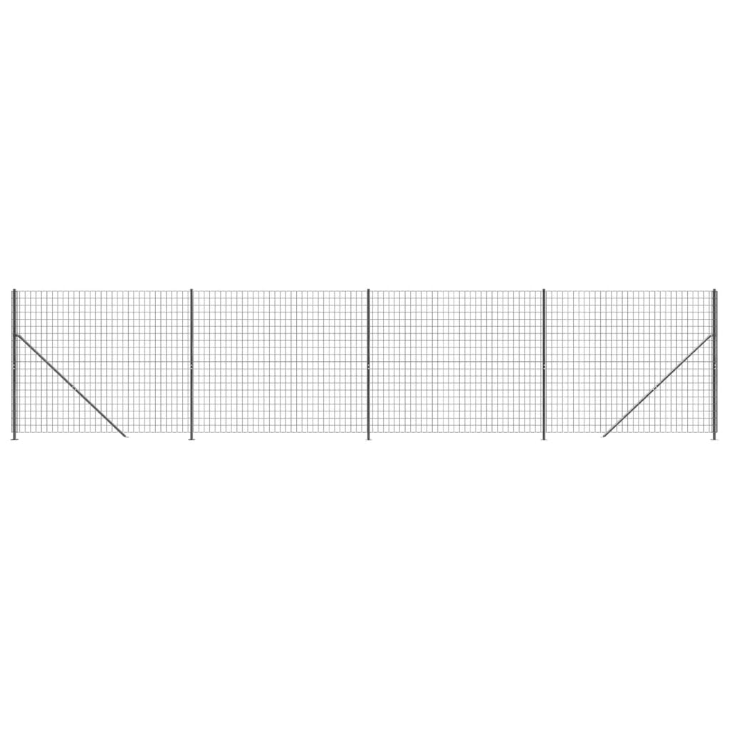 FET a rete filo Vidaxl con piene 2x10 M antracite