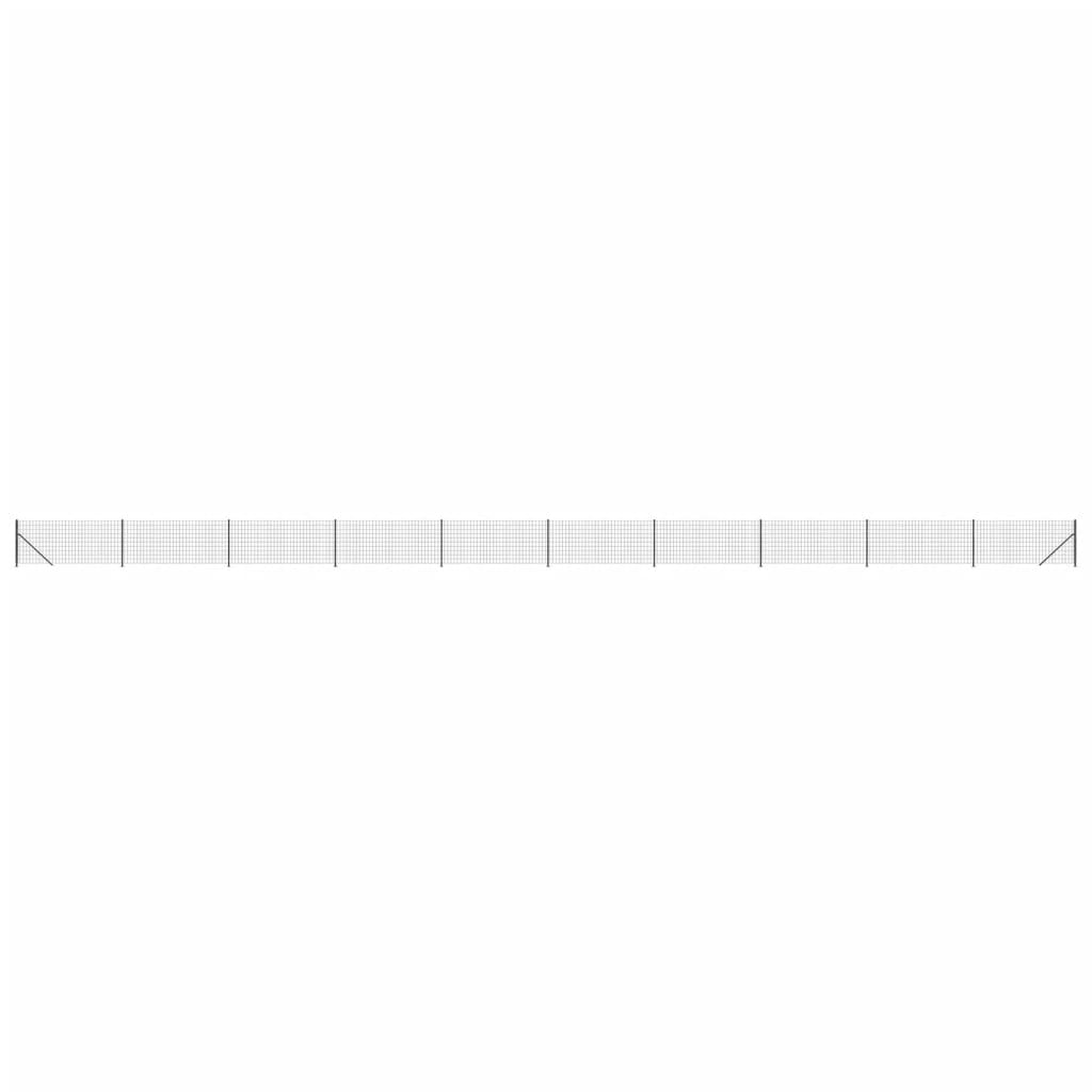 Vidaxl Mesh Mesh Fet con Flens 1x25 m de color antracita