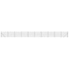 VidaXL Draadgaashek met flens 1,6x25 m antracietkleurig