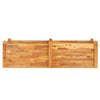 Vidaxl Planning Box elevada 160x60x44 cm de madera de acacia sólida