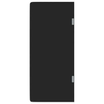 Vidaxl URINOIR SHOT Wall -montato 90x40 cm Black terminato