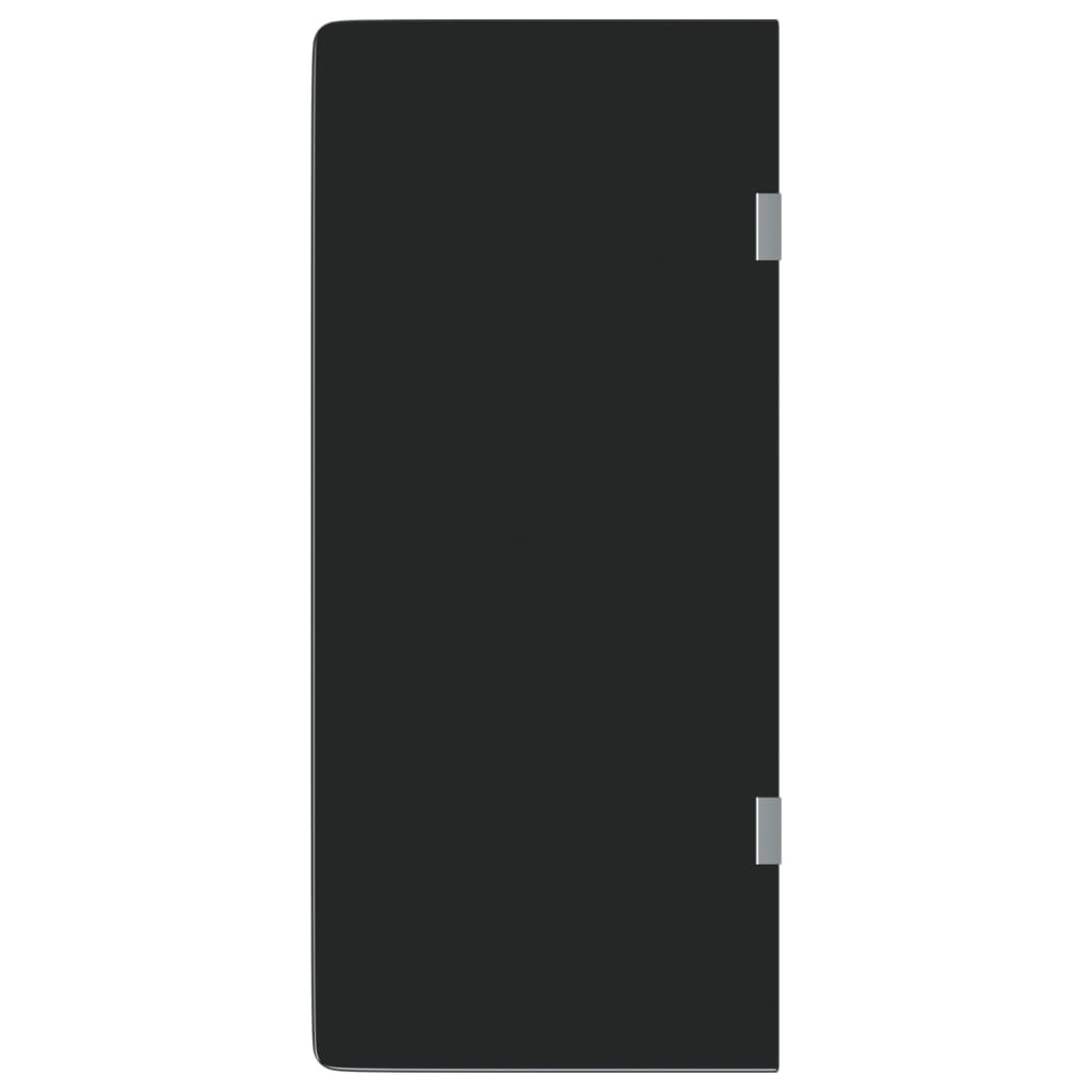 Vidaxl URINOIR SHOT Wall -montato 90x40 cm Black terminato