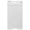 Vidaxl sandwichbord 45x7x84,5 cm hdpe grijs
