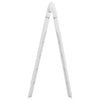 Vidaxl sandwichbord 45x7x84,5 cm hdpe grijs