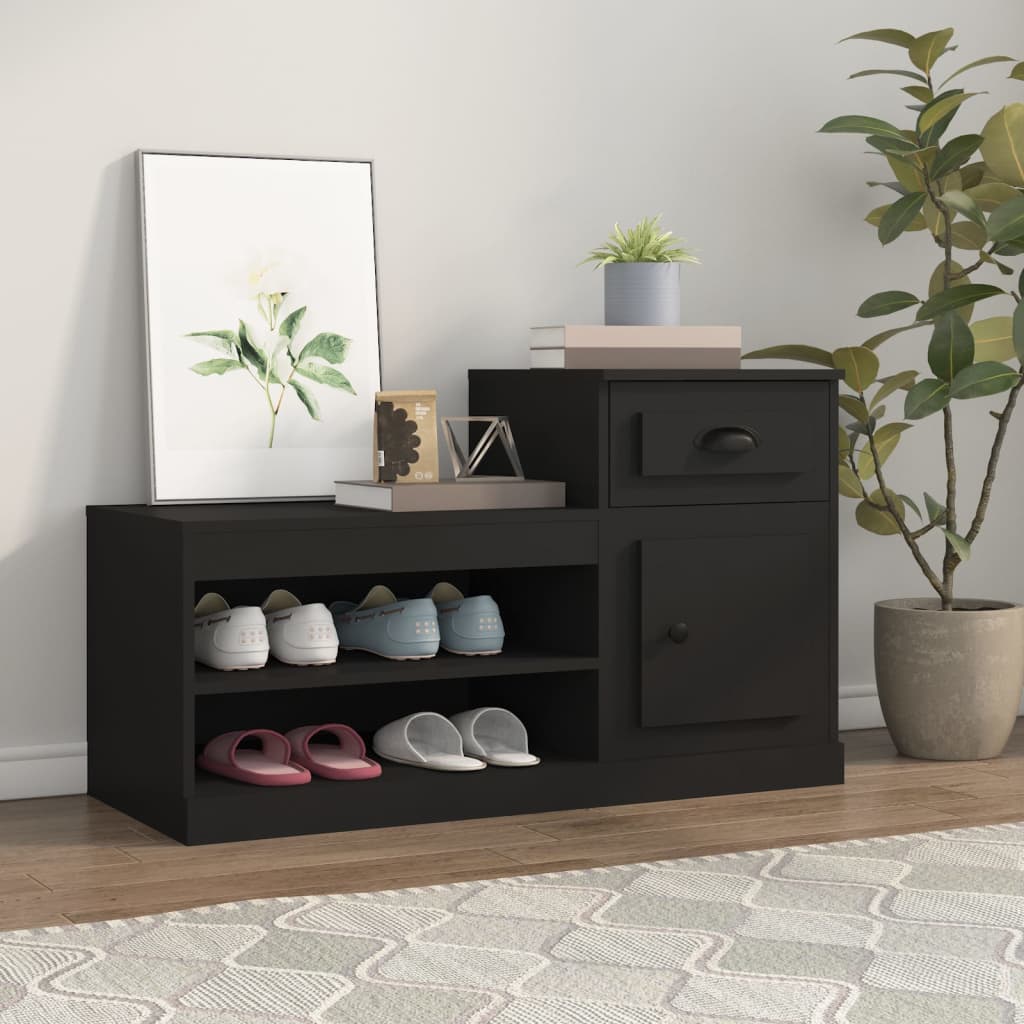 Vidaxl Cabinet da scarpe 100x42x60 cm in legno proprietà