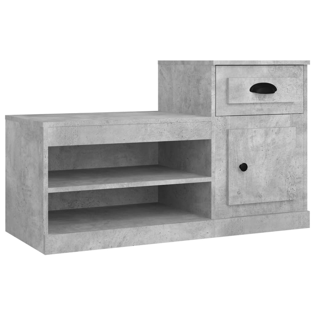 Vidaxl Cabinet da scarpe 100x42x60 cm Prezzo in legno a modifica