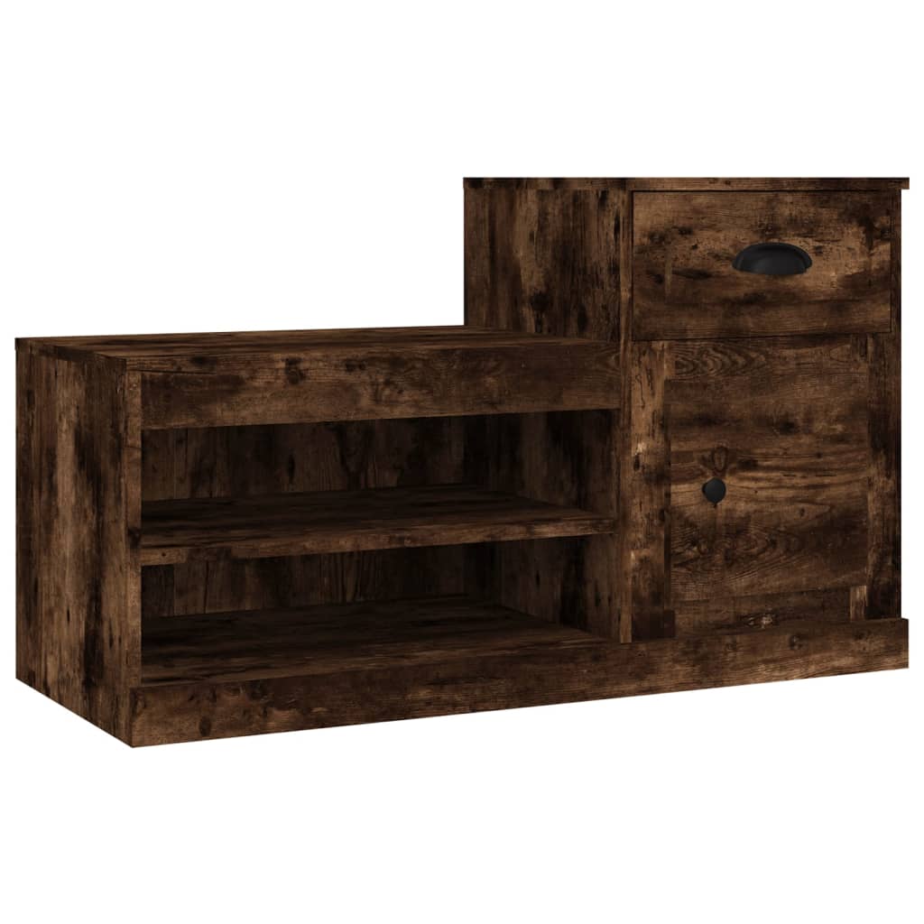 Vidaxl Cabinet da scarpe 100x42x60 cm Colore in legno di legno