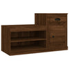 Vidaxl Cabinet da scarpe 100x42x60 cm Colore in rovere marrone in legno