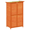 Vidaxl Garden Shed 83x57x140 cm Pino sólido Brown