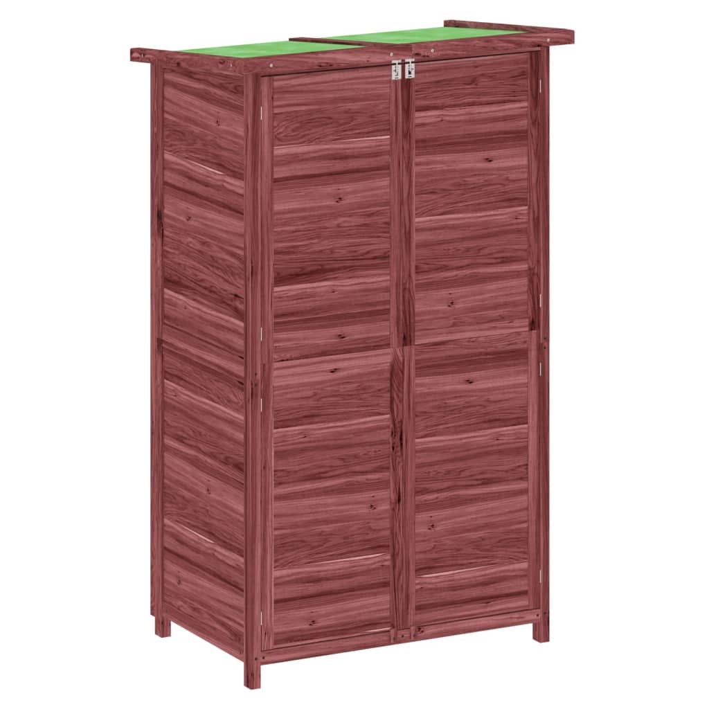 Vidaxl Garden Shed 83x57x140 cm PinE Solid Pine -colorato