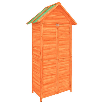 Vidaxl Garden capannone 89x52.5x175 cm Pinna solido marrone