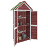 Vidaxl Garden Shed 89x52.5x175 cm MOCHA di pino solido
