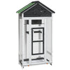 Vidaxl Aviary 91.5x53x170 cm Pinna solido