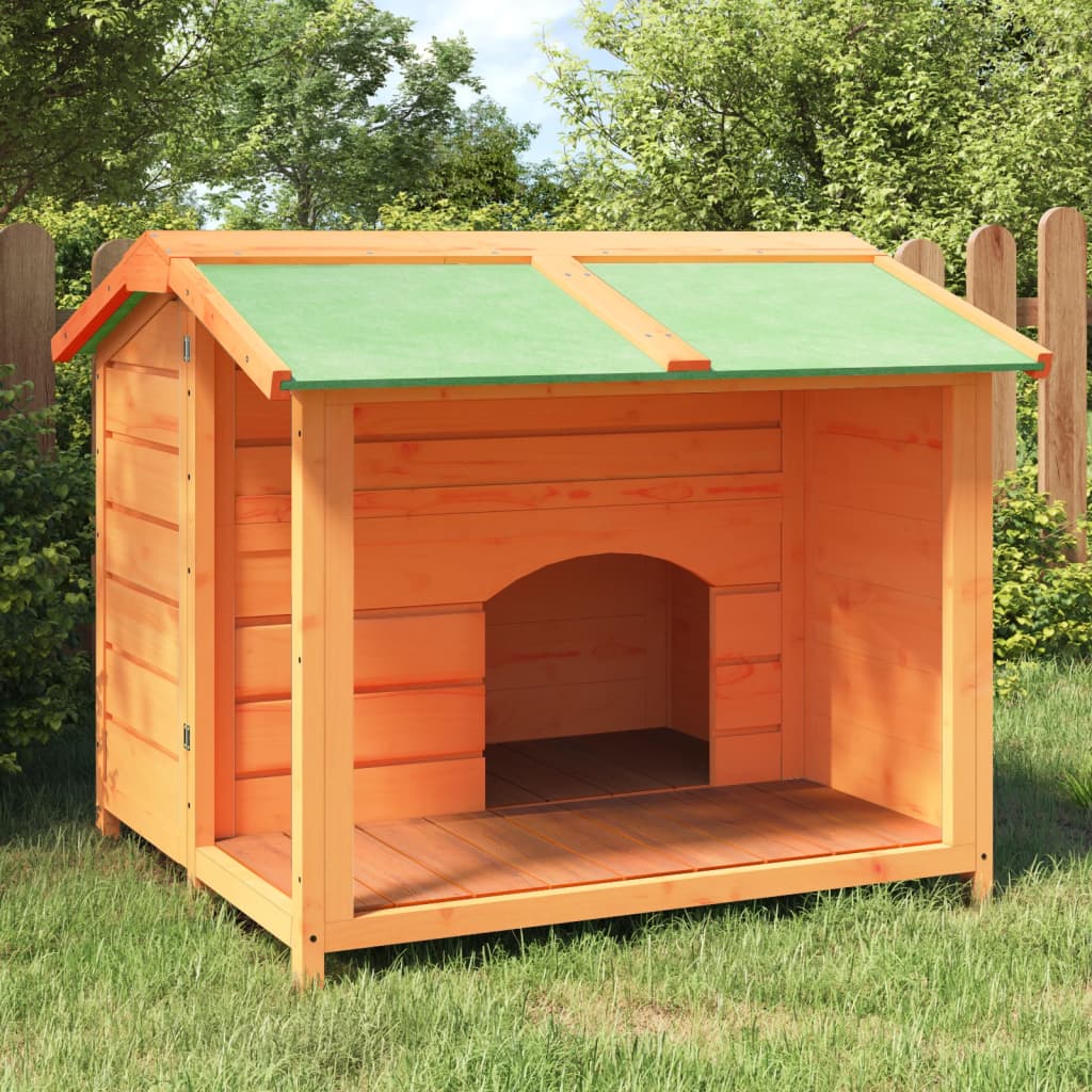 Vidaxl Dog Loft 96x87x80.5 cm Pinna solida