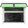 Vidaxl Dog Loft 96x87x80.5 cm Grigio a pino solido