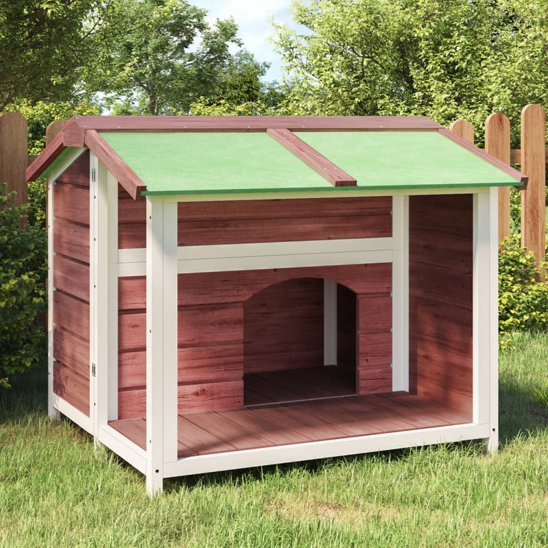 Vidaxl Dog Loft 96x87x80.5 cm PinE Solid Pino -colorato