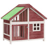 Vidaxl Dog Loft 96x60.5x87 cm PinE Solid Pine -Colored