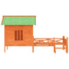 Vidaxl Dog Loft 159x120x88.5 cm Pino sólido marrón marrón