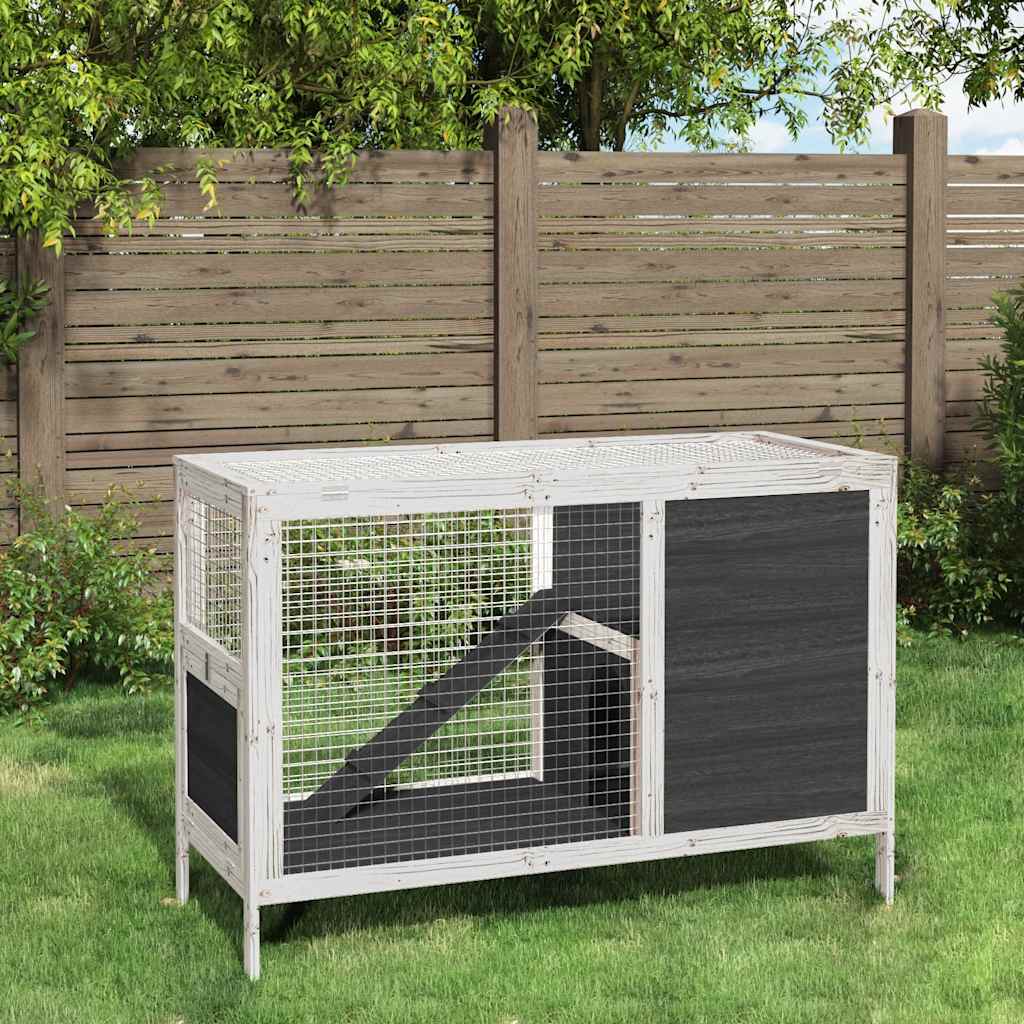 Vidaxl Rabbit Hutch 103x44x69,5 cm Pince solido