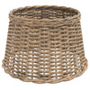 Vidaxl plafondlampenkap ø45x28 cm wicker bruin