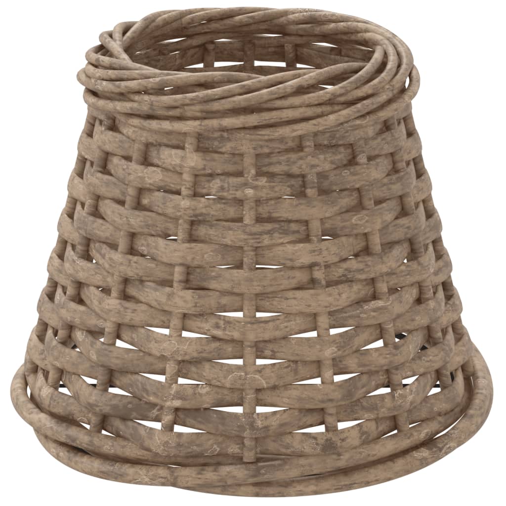 VIDAXL paralume Ø15x12 cm wicker marrone
