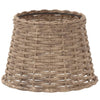 Vidaxl paralume Ø25x17 cm wicker marrone