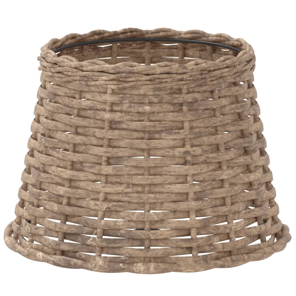 Vidaxl paralume Ø25x17 cm wicker marrone