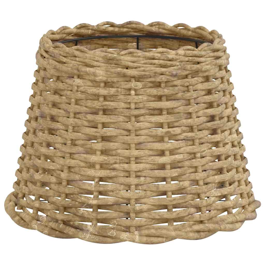 VIDAXL paralume Ø30x20 cm wicker marrone
