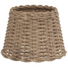 VIDAXL paralume Ø30x20 cm wicker marrone