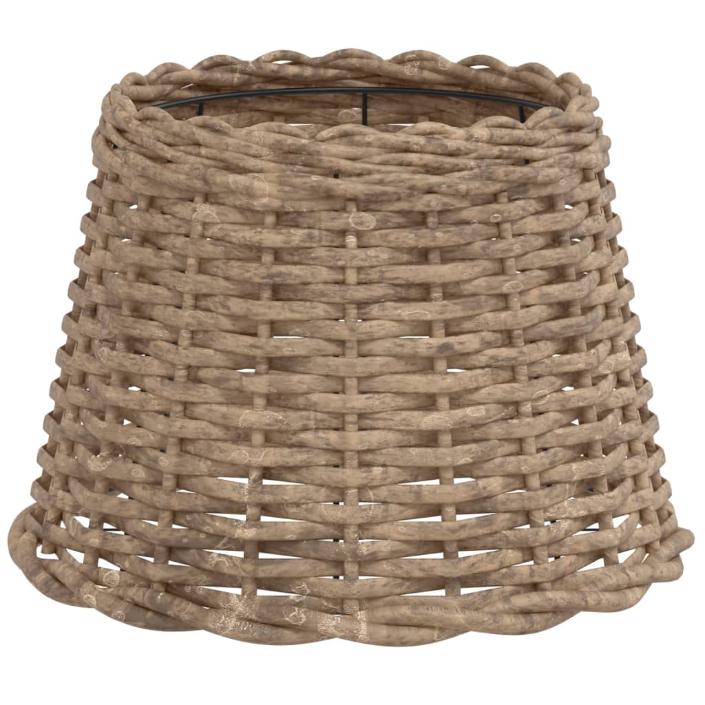 VIDAXL paralume Ø30x20 cm wicker marrone