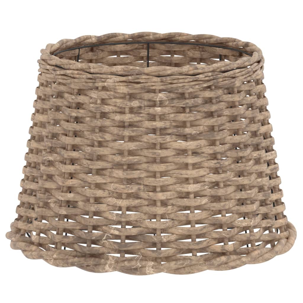 VIDAXL paralume Ø40x26 cm wicker marrone