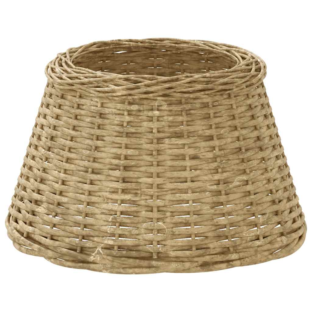 VIDAXL paralume Ø45x28 cm wicker marrone