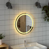 Vidaxl Bathom Mirror lideró alrededor de 50 cm